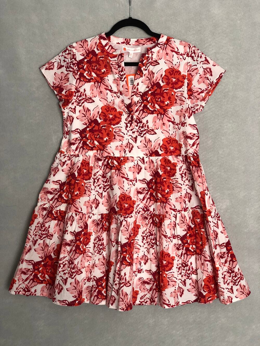 Jude Connelly Maddie Floral Bloom Dress Tiered Women's Small NEW